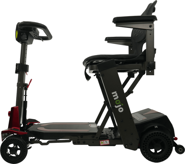 Mojo Manual Folding 4-Wheel Mobility Scooter - from DT Scooters