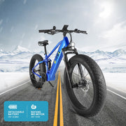 E-Tek Peak Electric Mountain Bike - from DT Scooters