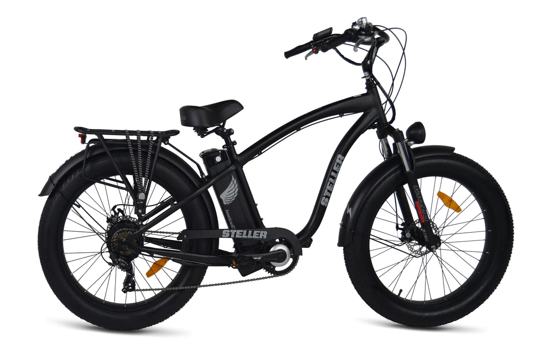 american electric bicycle American Electric STELLER Fat Tire Crossbar Electric Bike