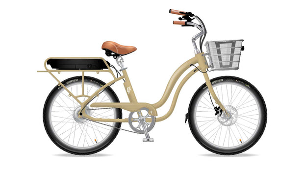 Electric Bike Company Model S Electric Cruiser Bike - from DT Scooters