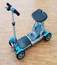 EV Rider Gypsy T4Q Folding Mobility Scooter - from DT Scooters - from DT Scooters