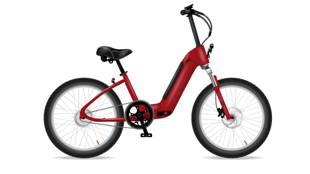 Electric Bike Company Model F Electric Cruiser Bike - from DT Scooters