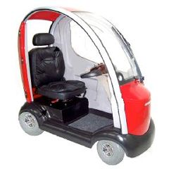 ShopRider Flagship 4-Wheel Cabin Scooter - from DT Scooters - from DT Scooters